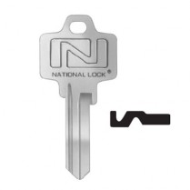 National D4295 Key Blank
