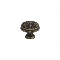 Omnia 913035-SB Mushroom Cabinet Knob