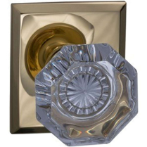 Omnia 955RT-PA-US3 Style Knob Rectangular Rose