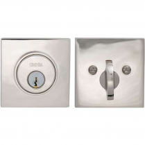 Omnia SQRDBA34-38-US14 "SQR" Prodigy Square Deadbolt