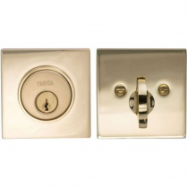 Omnia SQRDBA34-38-US3 "SQR" Prodigy Square Deadbolt