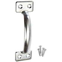 S. Parker 21727 6-1/2" Zinc Plated Wrought Steel Door Pull