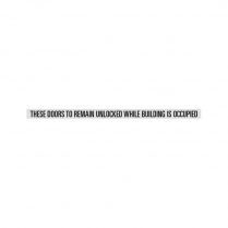 Rockwood 662 Silver Decal with Black Lettering