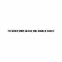 Rockwood 661 Silver Decal with Black Lettering