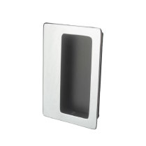 Rockwood 95B-US26 Bright Chrome Flush Pull