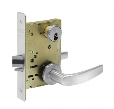 Sargent 60-8204-LNB-26D Storeroom or Closet Mortise Lock