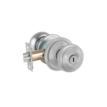 A40 GEO 625 GEORGIAN BRIGHT CHROME PRIVACY KNOB