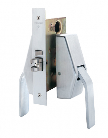 Schlage HL6-9010-626AM Mortise Passage Hospital Latch AntiMicrobial