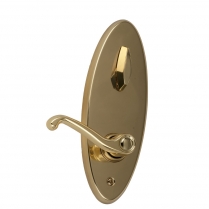 Schlage S210PD-FLA-605-RH Interconnected Entrance Lock