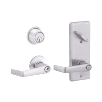 Schlage S251PD-SAT-626 Interconnected Entrance Lock