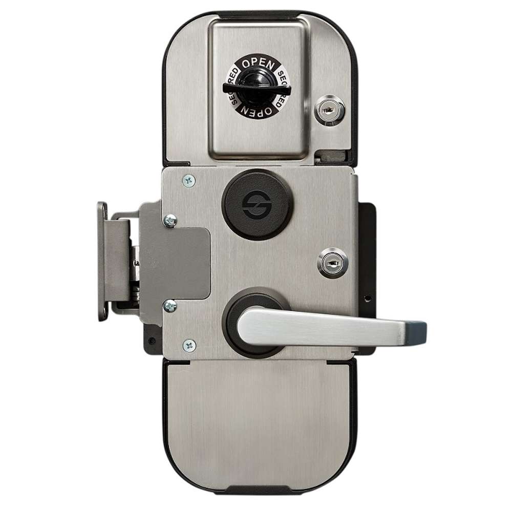 S&G 2890-L-X10-S9 Type V Life Safety Deadbolt w-Exit Lever