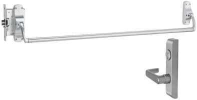 Von Duprin 8875 Mortise Lock Exit Device with Trim and Cylinder Group