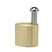 Wilson Bohannan 412 KA 1-1/2 Solid Brass Padlock 7/8 Shackle