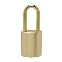 Wilson Bohannan 8421 KA 1-3/4 6pin Brass Padlock 2 Shackle