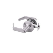 Accentra Entry Lever Lock, 2-3/4" Backset, Less Cylinder