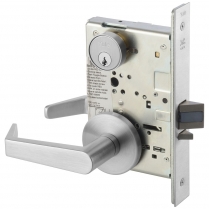 Accentra AUR8805FL-626 Mortise Storeroom Lock, AUR Trim