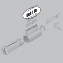 Accentra Tumbler Springs For Keymark (100/pk)