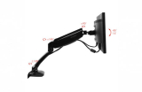 Heartwood Single Monitor Arm Black