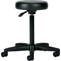 Offices to Go&reg; File Buddy&trade; Swivel Stool 10" Lift Black