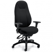 Obusforme Comfort High Back Multi-Tilter Luxhide Black