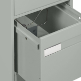 Global&reg; Fileworks&reg; 2600 Series Vertical File 2-Drawer Legal Grey