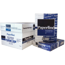Paperline 20lb 92 Bright Copy Paper 8-1/2"x11" 10Pks/Case