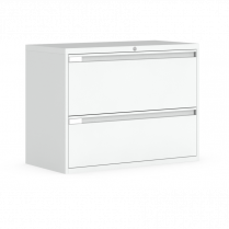 Global&reg; Fileworks&reg; 9300 Plus 2-Drawer Lateral File Cabinet Designer White