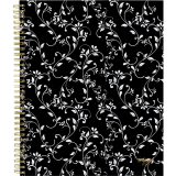 Mead&reg; Scroll Weekly/Monthly Planner 11"x9" Bilingual Black/White
