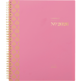 Cambridge&reg; WorkStyle&trade; Balance Weekly/Monthly Planner 11"x9" Bilingual Cosmetic Pink