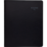 AT-A-GLANCE&reg; QuickNotes&reg; Weekly/Monthly Diary 9-7/8"x8" Bilingual Black