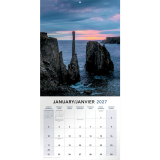 AT-A-GLANCE&reg; DayDream&reg; Canadian Landscape Wall Calendar 12" x 12" Bilingual