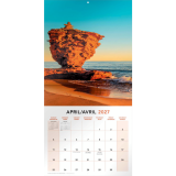 AT-A-GLANCE&reg; DayDream&reg; Canadian Landscape Wall Calendar 12" x 12" Bilingual