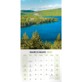 AT-A-GLANCE&reg; DayDream&reg; Canadian Landscape Wall Calendar 12" x 12" Bilingual