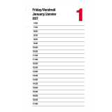 At-A-Glance Daily Desk Calendar Refill, 6" x 3-1/2" Bilingual