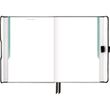 AT-A-GLANCE&reg; Foundation Undated Weekly/Monthly Planner 8-1/2"x6-3/4" Black