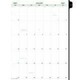Day-Timer&reg; Refill Weekly Folio Size 2PPW English