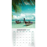 Mead&reg; Monthy Wall Calendars 12" x 12" Bilingual Paradise