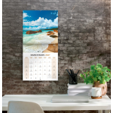 Mead&reg; Monthy Wall Calendars 12" x 12" Bilingual Paradise