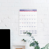At-A-Glance Wall Calendar 15-1/2"x22-3/4" Wirebound Bilingual