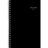 AT-A-GLANCE&reg; Premiere Monthly Planner 11" x 7-7/8" Bilingual Black