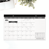 AT-A-GLANCE&reg; Monthly Desk Pad 17-3/4"x10-7/8"