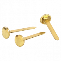 ACCO&reg; Brass-Plated Fasteners 1-1/2" 100/box