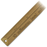 Westcott&reg; Metre / Yard Stick with Metal Reinforced Ends