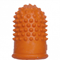 Westcott&reg; Heavy Duty Rubber Finger Stalls Non-Ventilated 9/16" (#00) 12/box