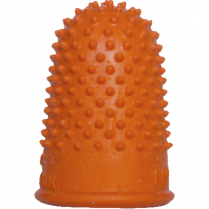 Westcott&reg; Heavy Duty Rubber Finger Stalls Non-Ventilated 3/4" (#2) 12/box