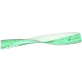 Westcott&reg; Superflex Ruler 30cm Translucent Assorted Colours