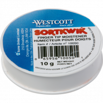 Westcott&reg; Sortkwik&reg; Fingertip Moistener