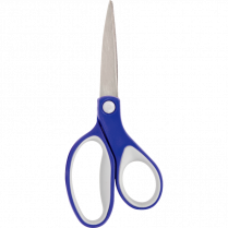 Westcott&reg; KleenEarth&reg; Soft Handle Scissors 7" Straight Blue