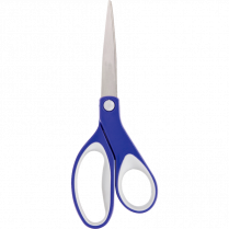 Westcott&reg; KleenEarth&reg; Soft Handle Scissors 8" Straight Blue