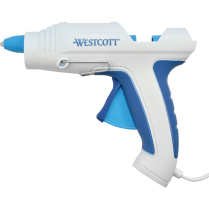 Westcott&reg; 60 Watt Glue Gun White/Blue